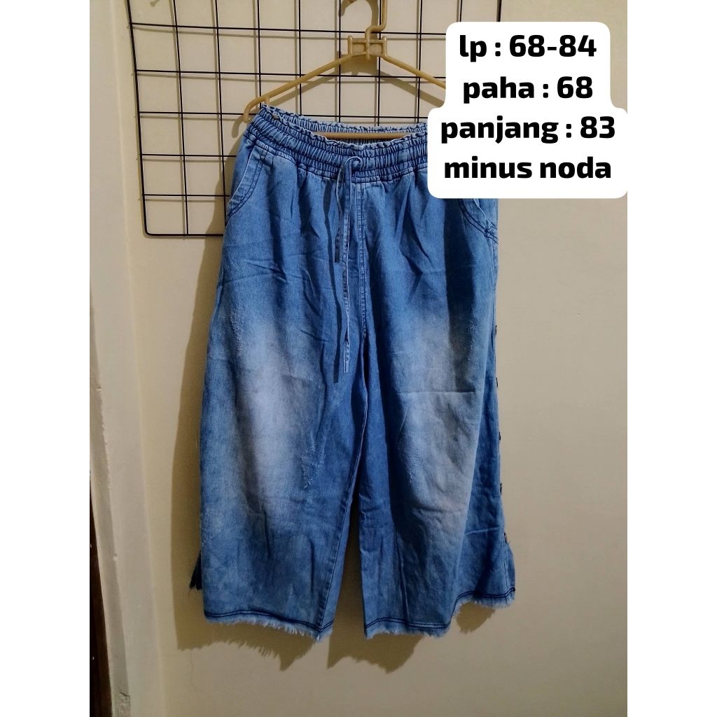 celana gombrong wanita preloved