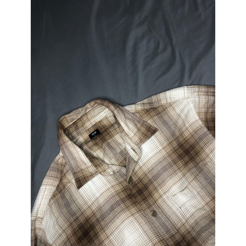 flanel uniqlo