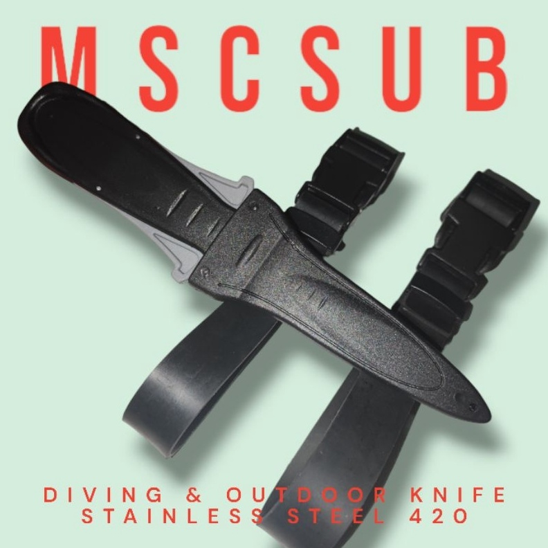 KODE S78C PISAU SELAM SURVIVAL BERBURU OUTDOOR GUNUNG BUSCHRAFT  TACTICAL BAHAN STAINLESS STEEL 42