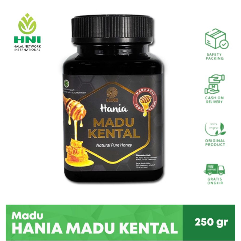 

HANIA MADU KENTAL HNI Madu Murni, Membantu Menyembuhkan Radang, Infeksi