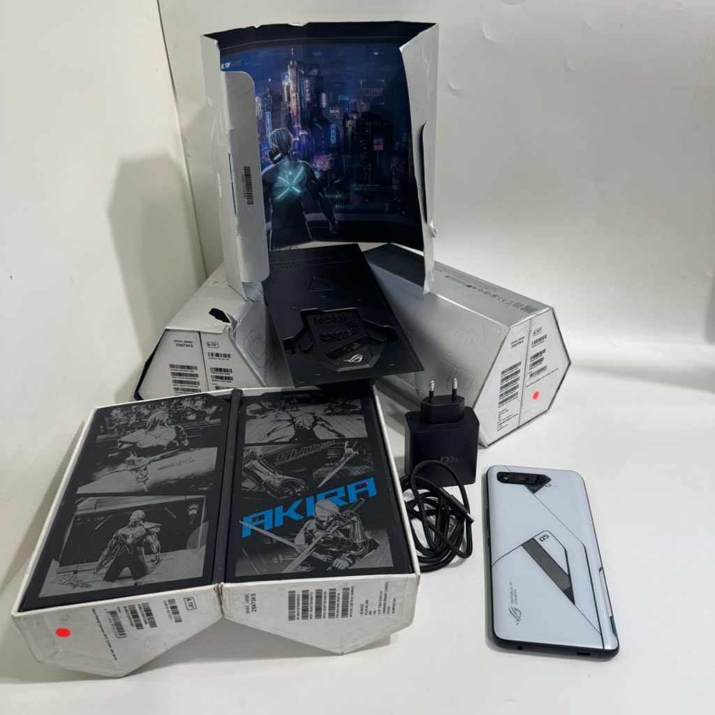 Asus Rog Phone 5 Ultimate 18/512gb Fullset Second Garansi Resmi