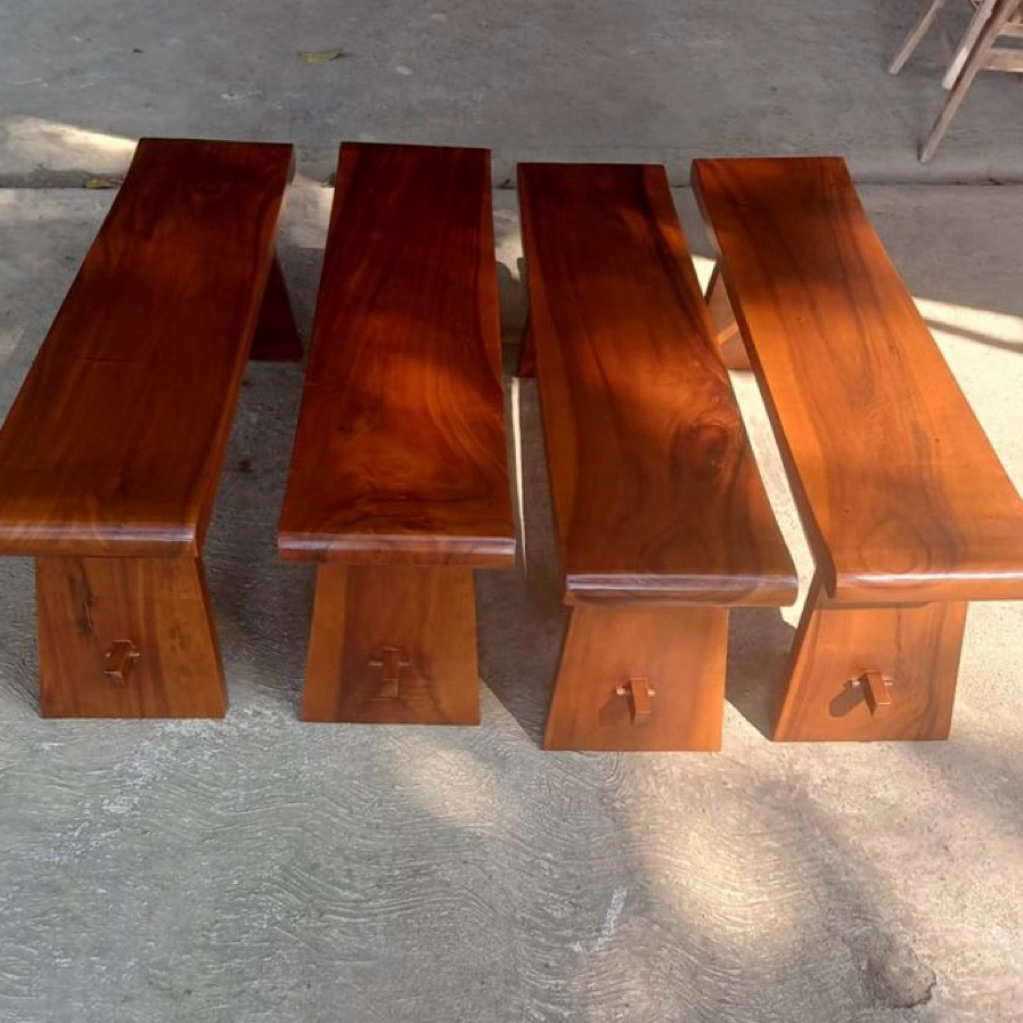 bangku trembesi bangku panjang kayu trembesi bangku sate panjang