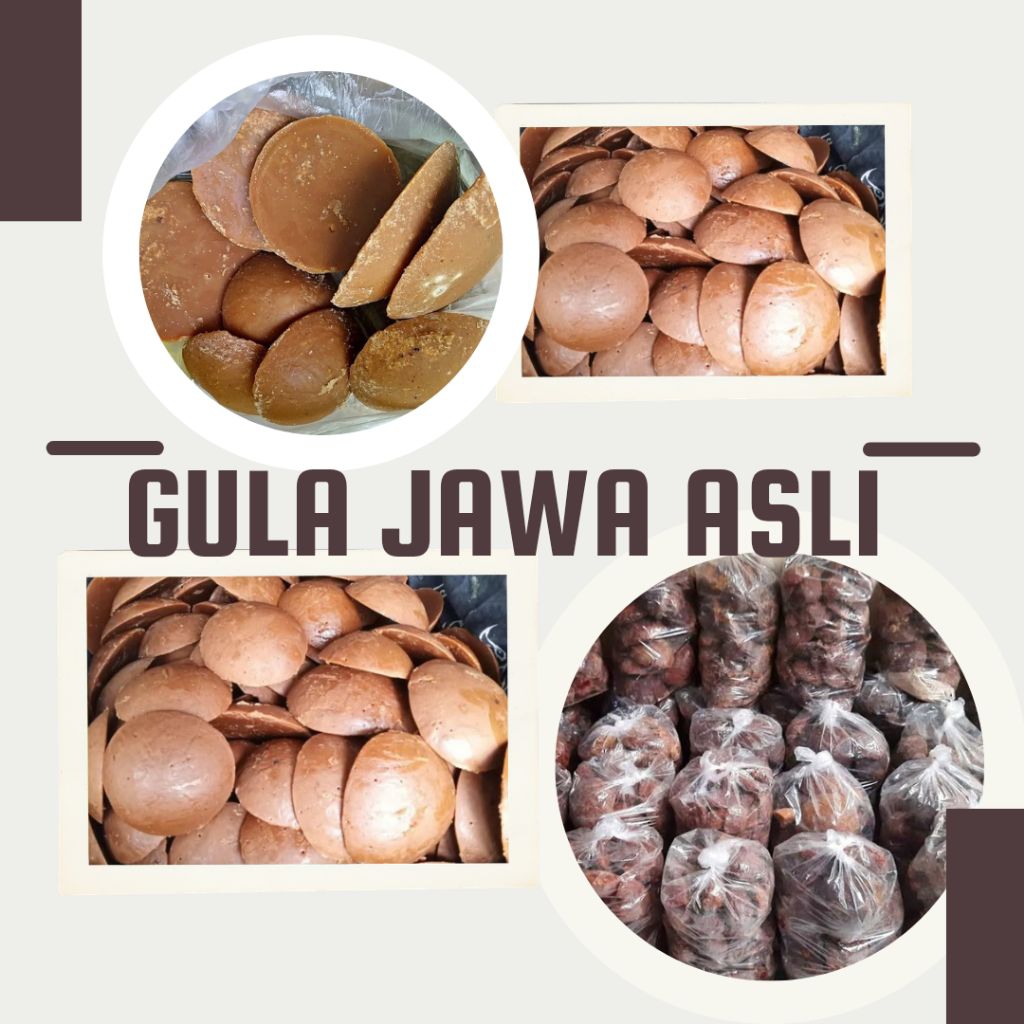 

Gula Jawa / Gula Merah Asli Kebumen