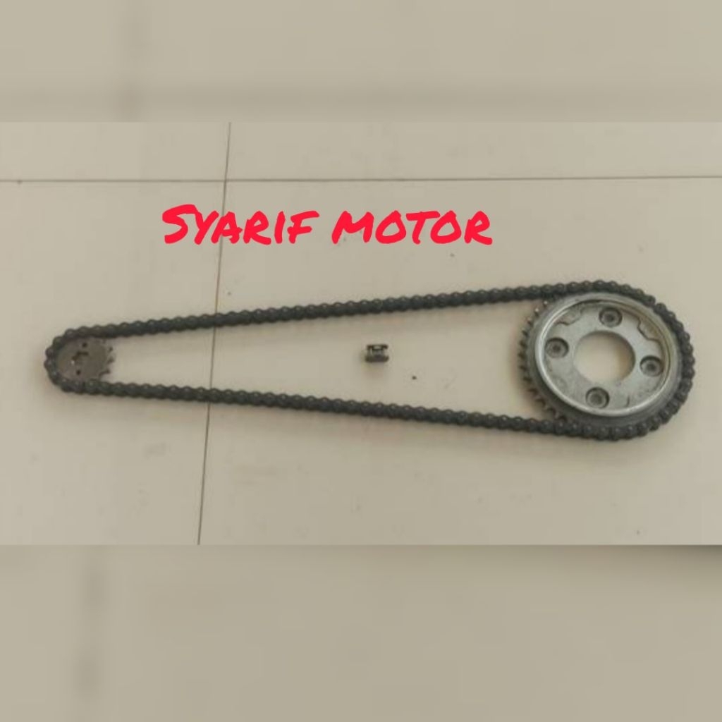 Gir Set Gear Rantai Fullset All New Honda Blade 125 Fi Original