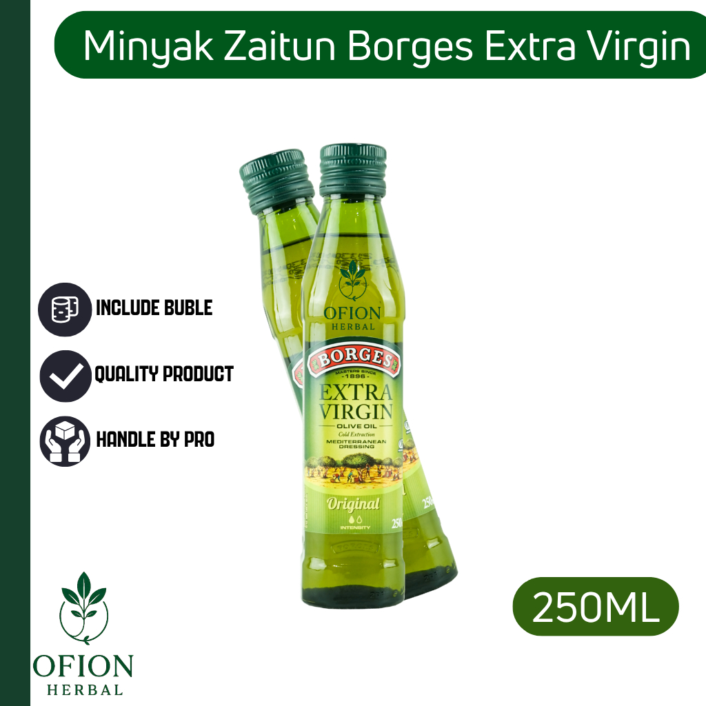 

Minyak Zaitun Borges 250 ml Extra Virgin Olive Oil Berkualitas Original BPOM