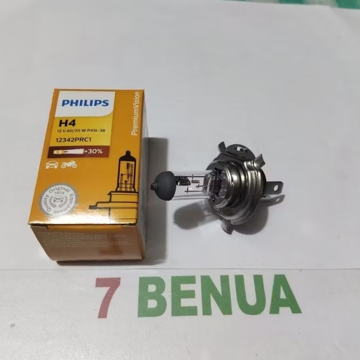 LAMPU BOHLAM DEPAN AVANZA XENIA LAMA BOHLAM H4 12V 60/55WATT PHILIPS