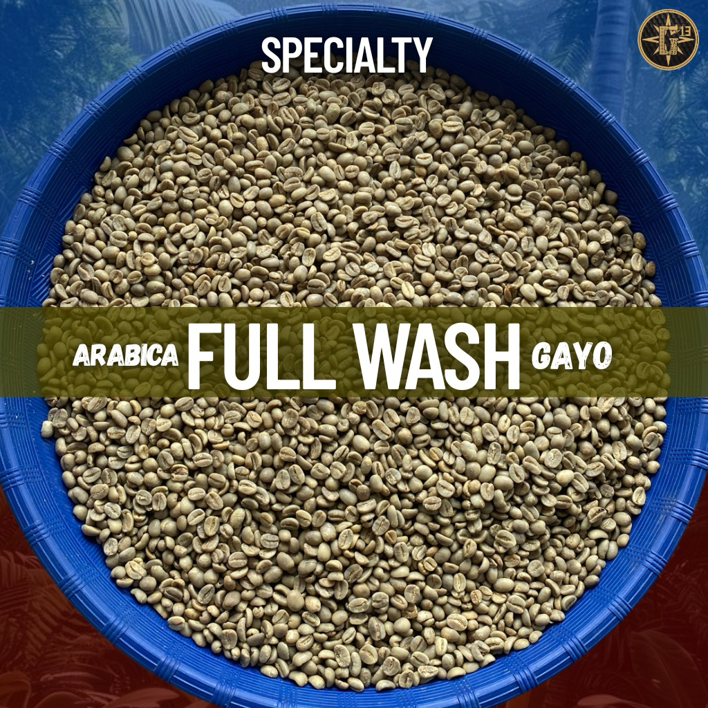 

GREEN BEAN ARABICA KOPI GAYO SPECIALTY FULLWASH DRY HULL ARABIKA ACEH 1 Kg