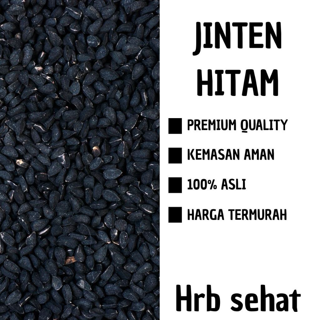 

50 gr Biji Jinten Hitam Habbatusauda Jinten Hitam Habbatussauda