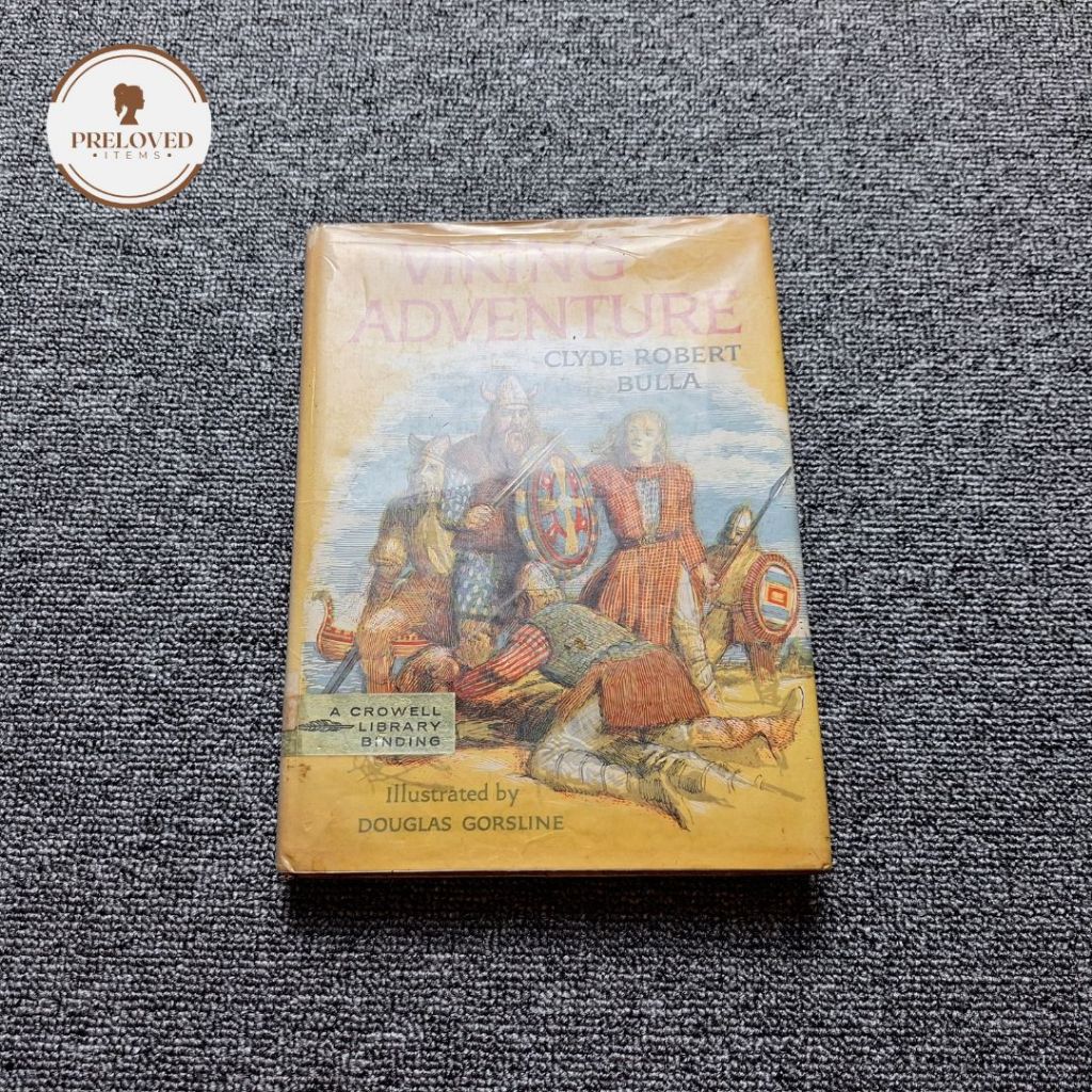 Buku Vintage Anak-Anak Viking Adventure (1963, USA) by Clyde Robert Bulla