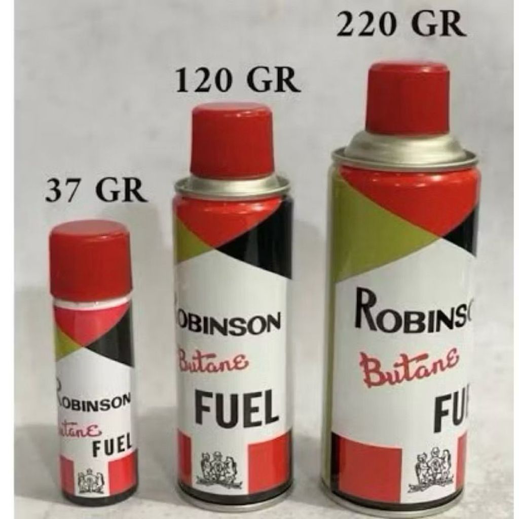 gas Robinson sedang 120gr untuk isiulang korek api