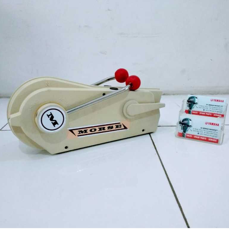Control MORSE Single dan Double / Handle Remote Model Samping MORSE Mesin Boat