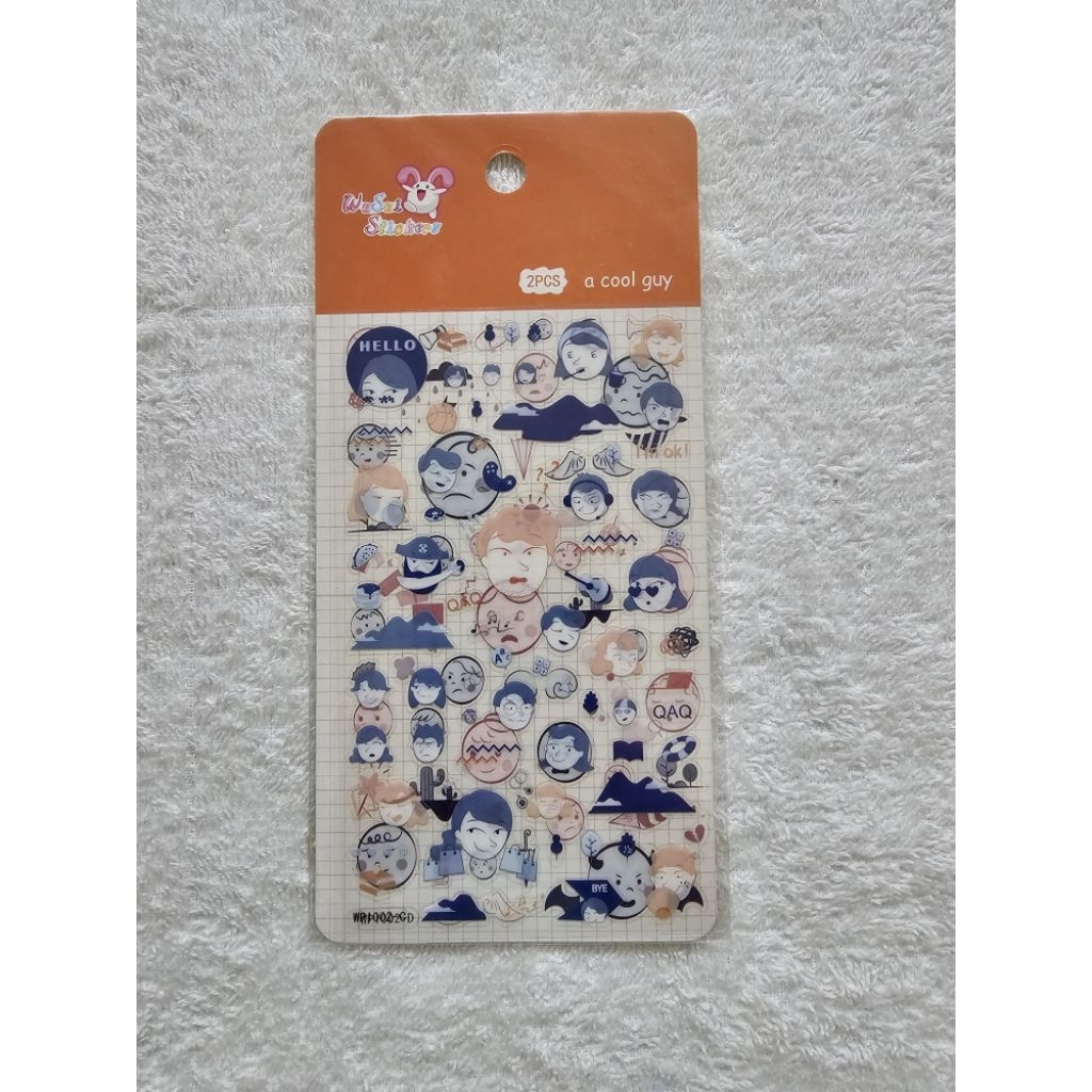 

WaSai A Cool Guy Transparent Sticker