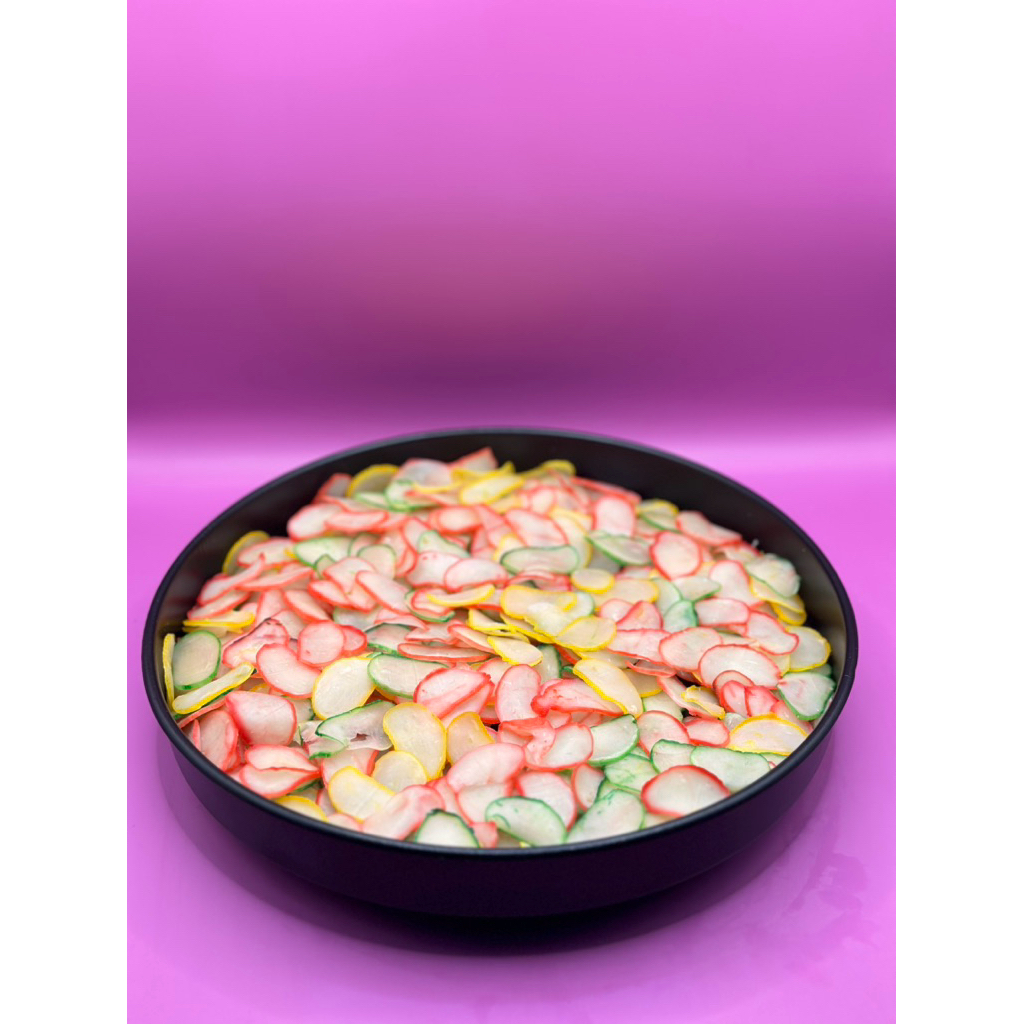 

[5kg] kerupuk bawang warna warni