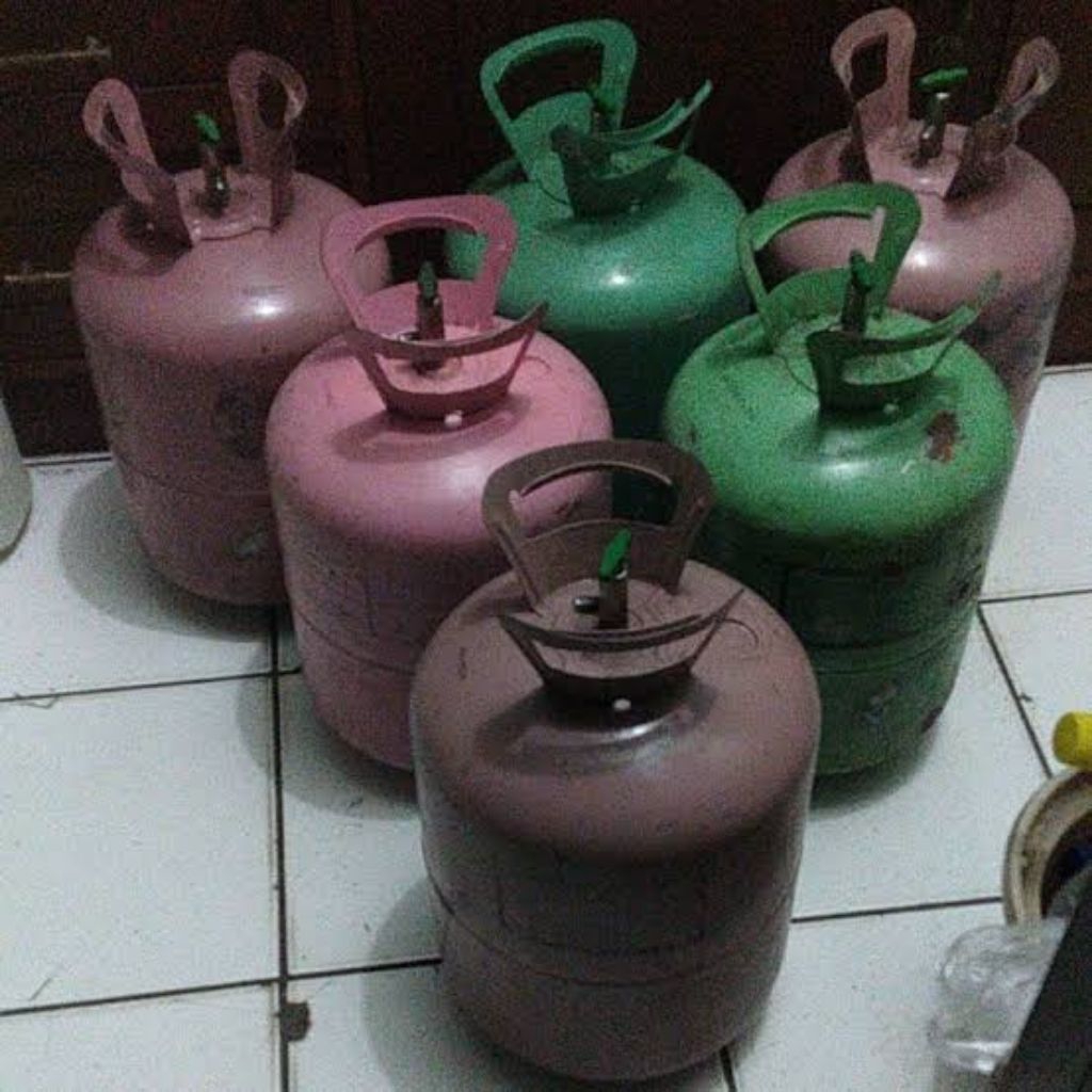 Tabung Bekas Freon untuk Wadah bensin