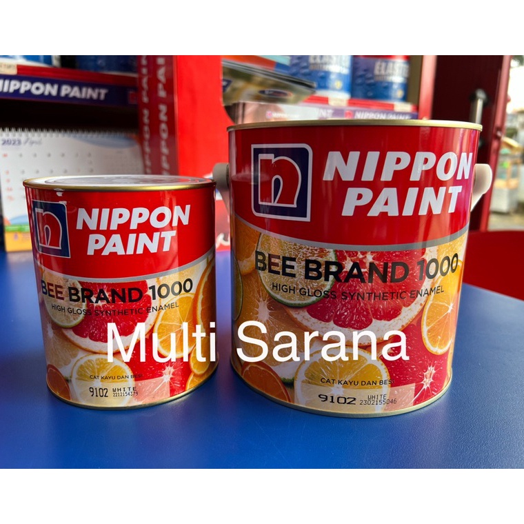 

KODE N18N BEE BRAND CAT KAYU BESI CAT MINYAK 25 LITER