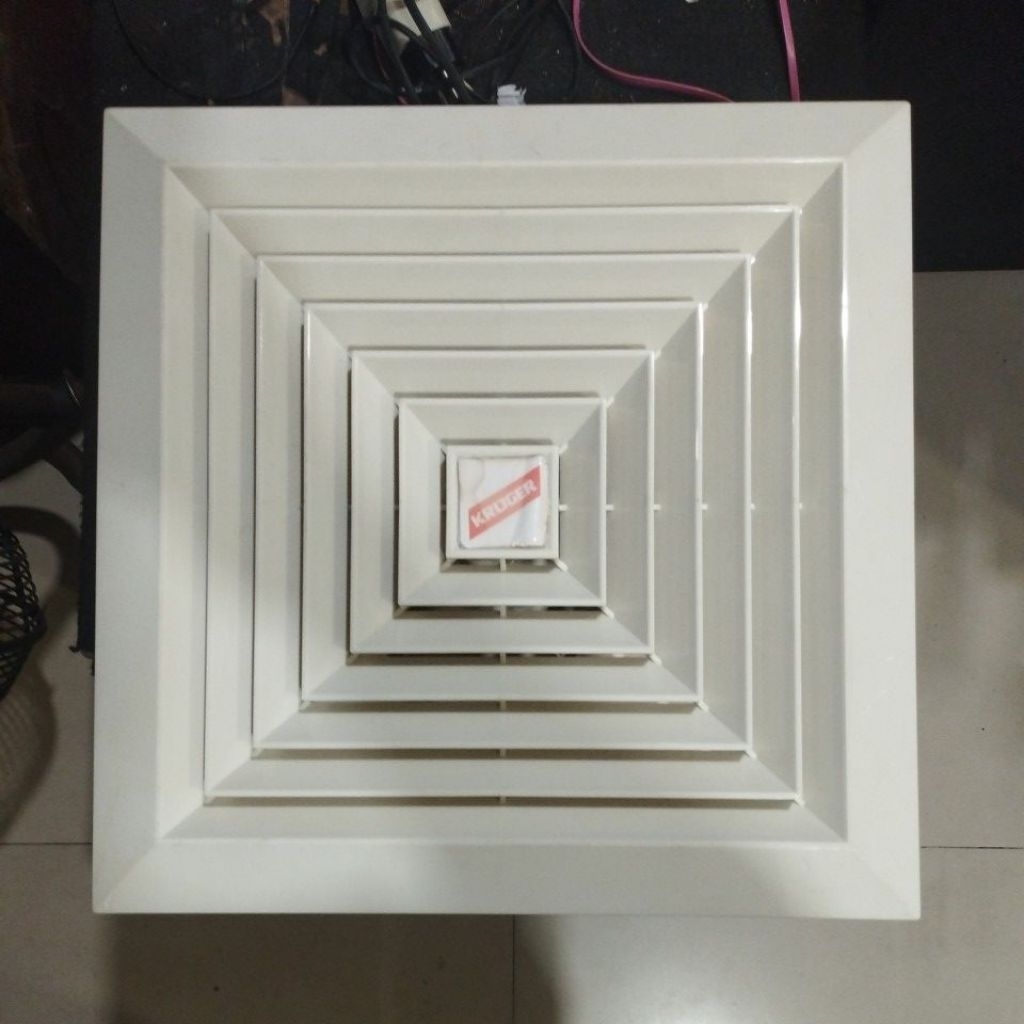 exhaust plafon ceiling fan Kruger kce250x kce 250x kce 250 x ukuran 14.5 inch