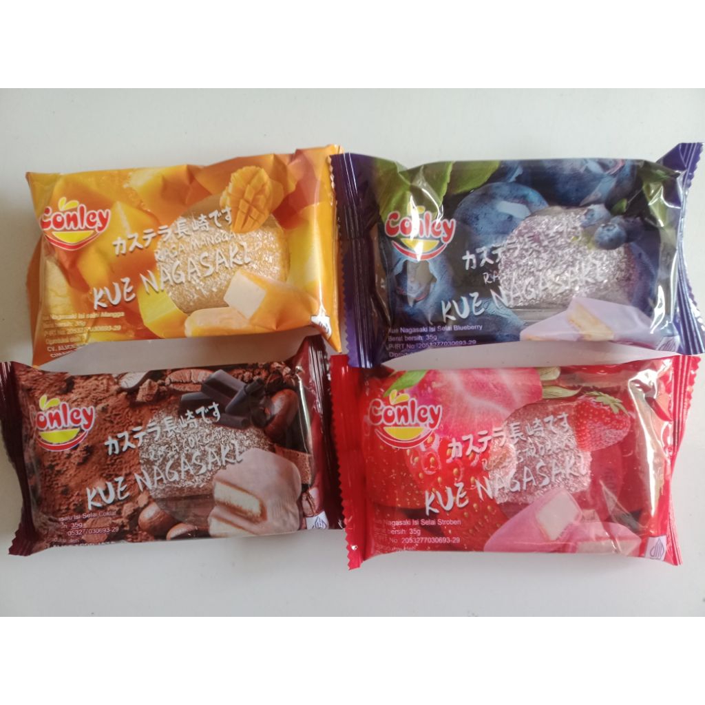 

Kue Nagasaki isi Berbagai Selai 35gr