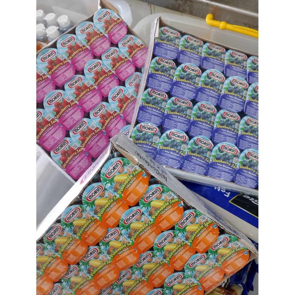 

Morin Mini Jam Portion Selai 14g x 48 pack