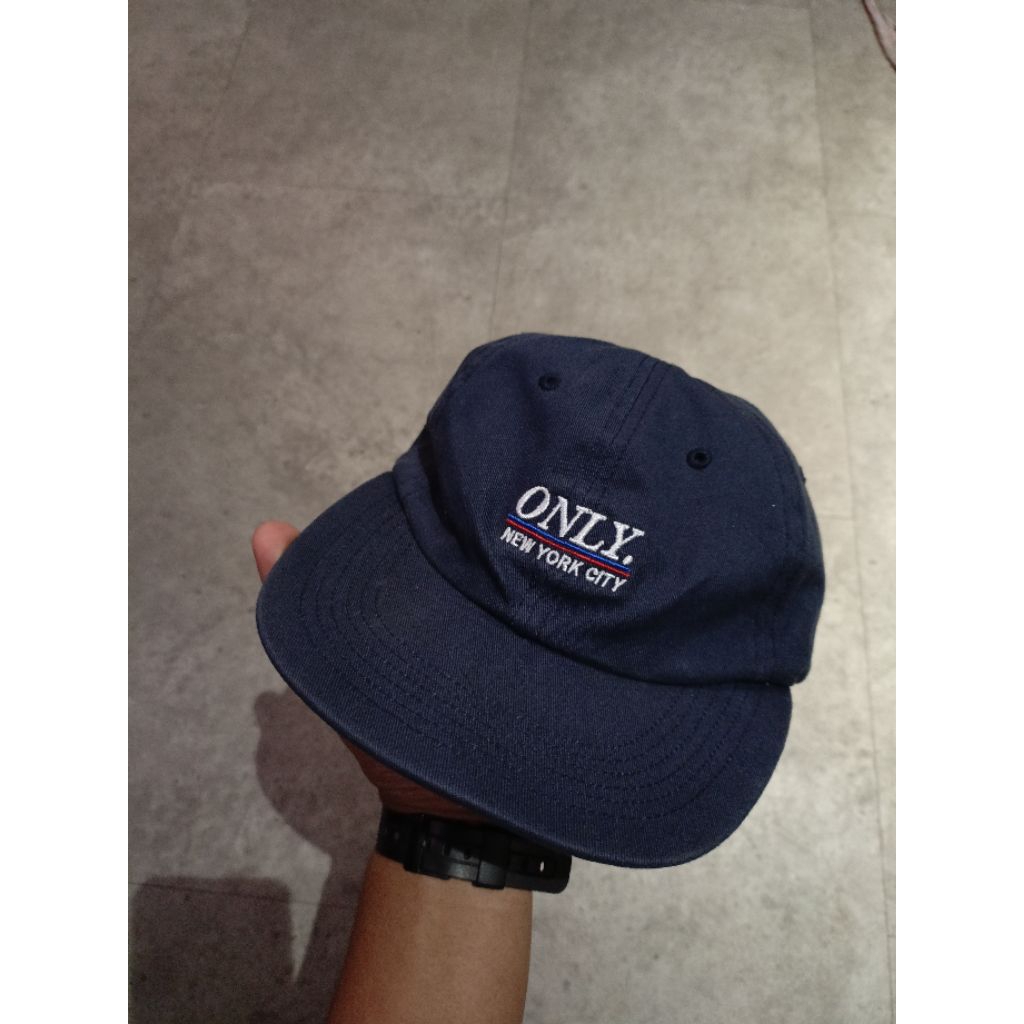 Topi 6 panels ONLY NY Caps Original Bekas / Second