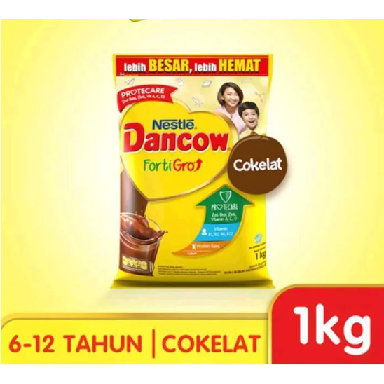 

Susu Bubuk Anak Dancow Fortigro Coklat 6 - 12 tahun - 1 kg