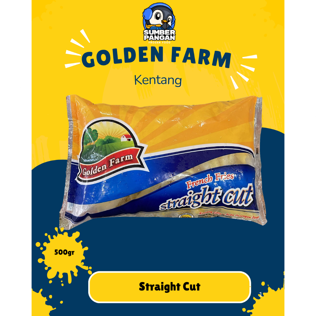 

Goldenfarm kentang Straight Cut 500gr