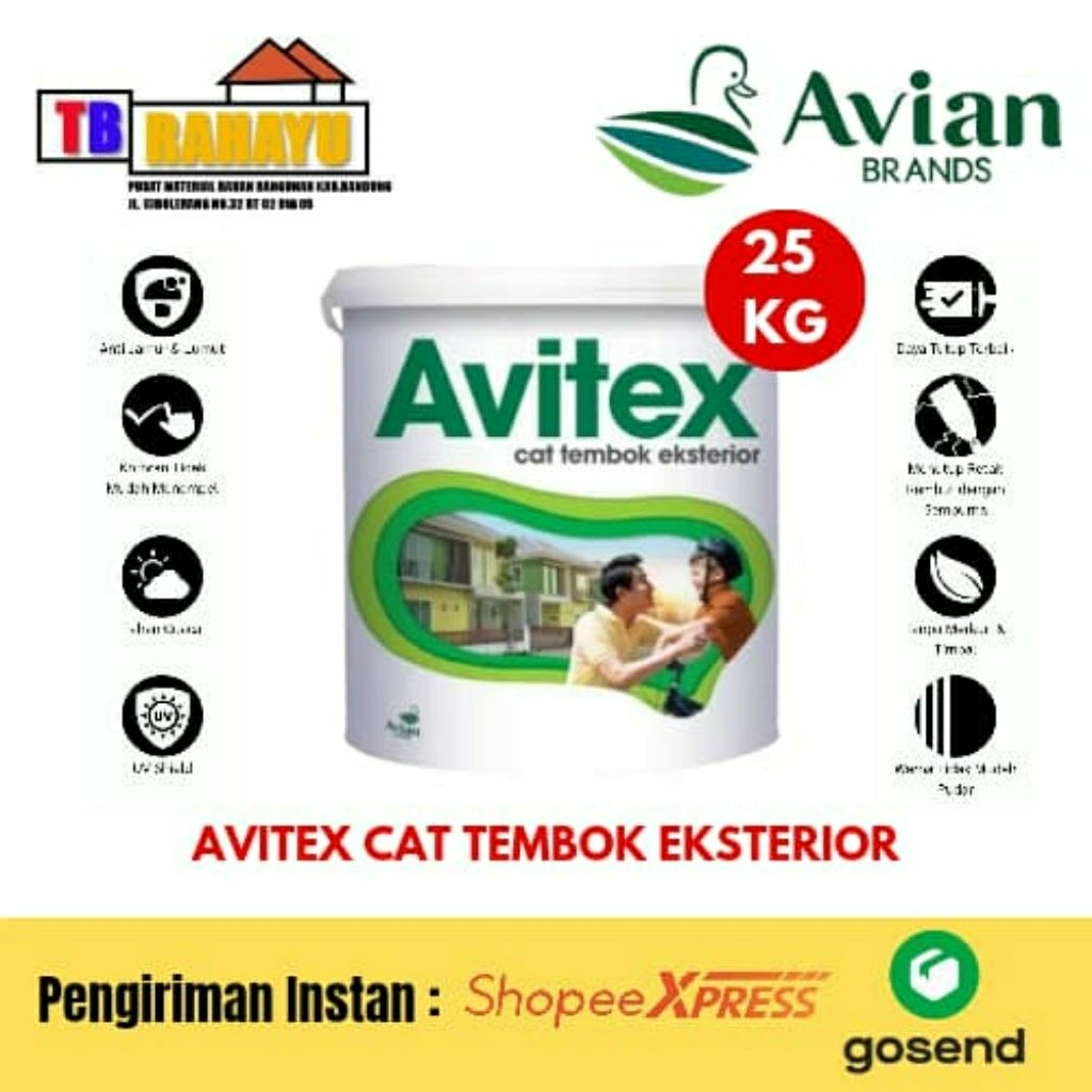 Avitex Cat Tembok Eksterior - 25 KG