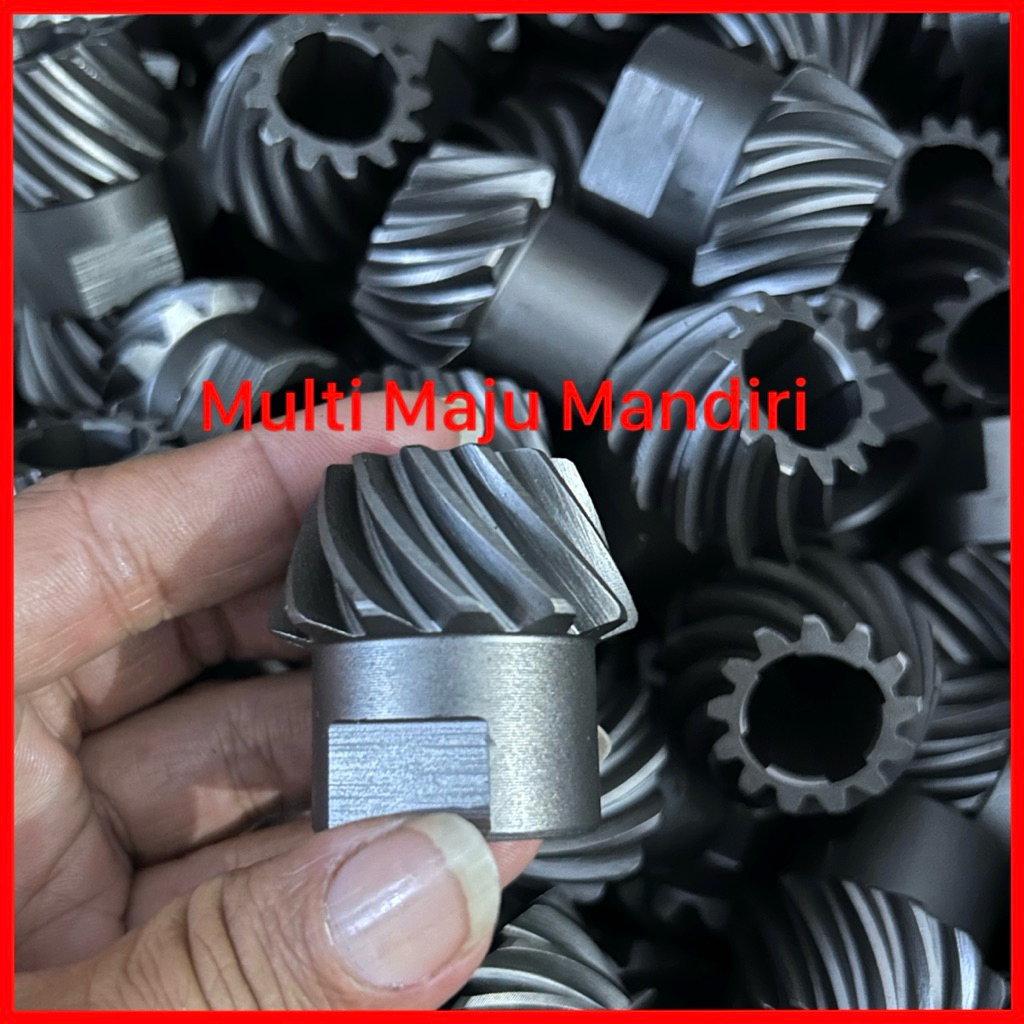 Gear Pinion/Gear Nanas Gearbox Kincir Tambak Futi 4,1cm