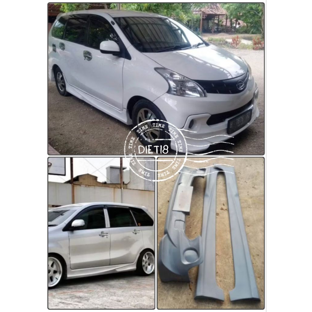 Bodykit Depan Dan Samping Avanza Luxury