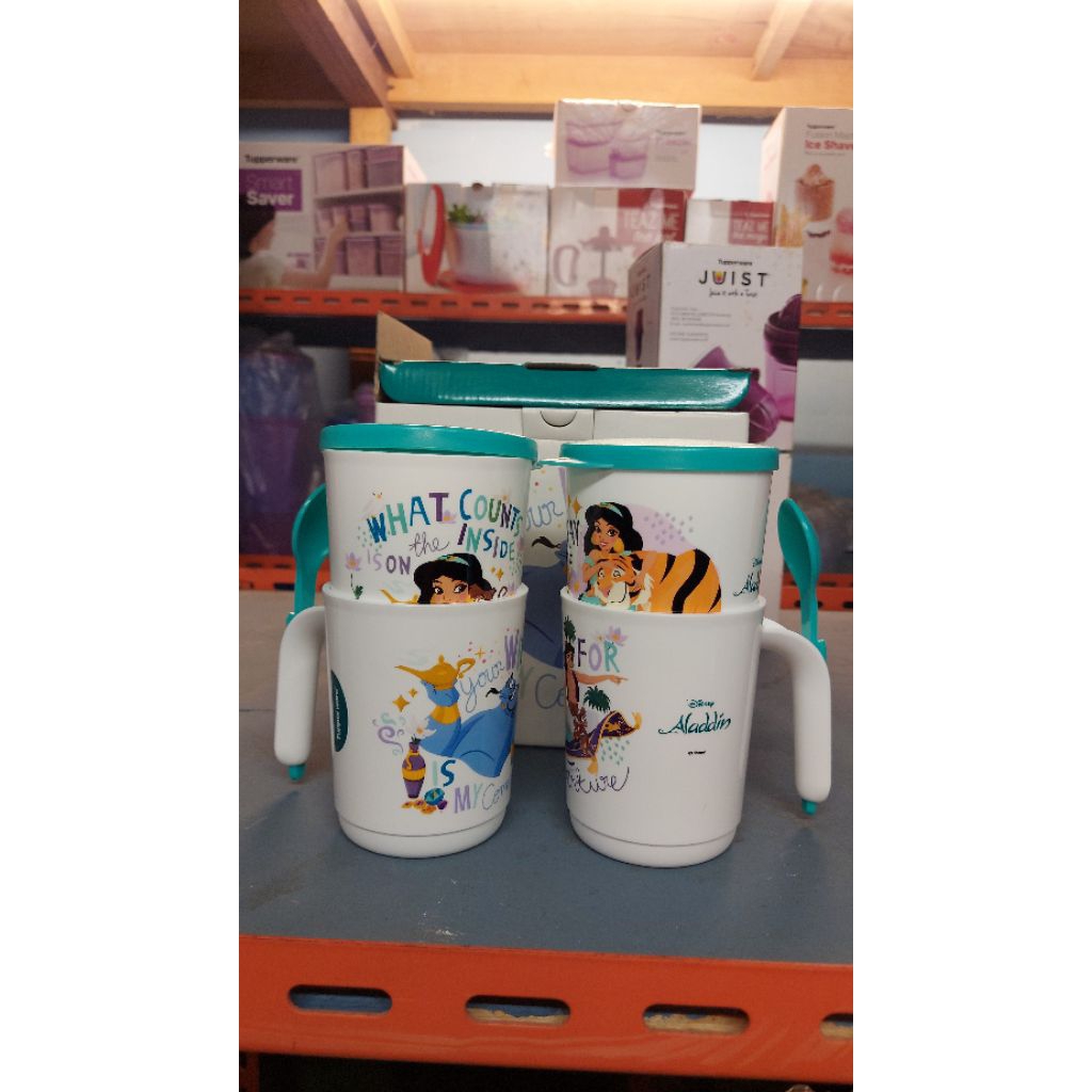 botol minum dan mug tupperware