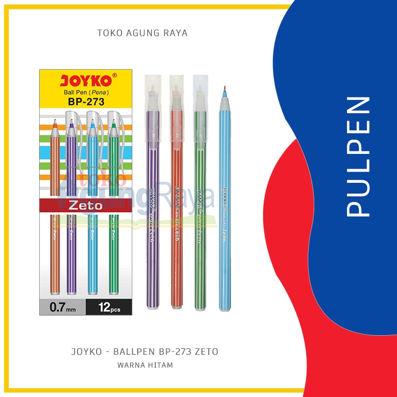

[12 PCS/LSN] BALLPEN BP-273 ZETO JOYKO