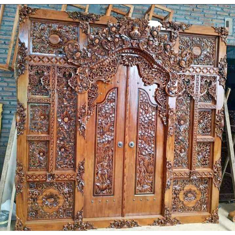 Pintu Gebyok Ukir Jati Jepara Furniture | Gebyok Ukir Jepara | Pintu Gebyok Ukir Jati Jepara | Pintu