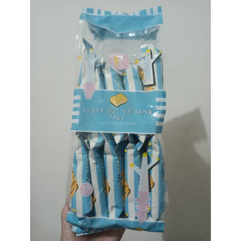 

READY SUGAR BUTTER SAND TREE ISI 10PCS
