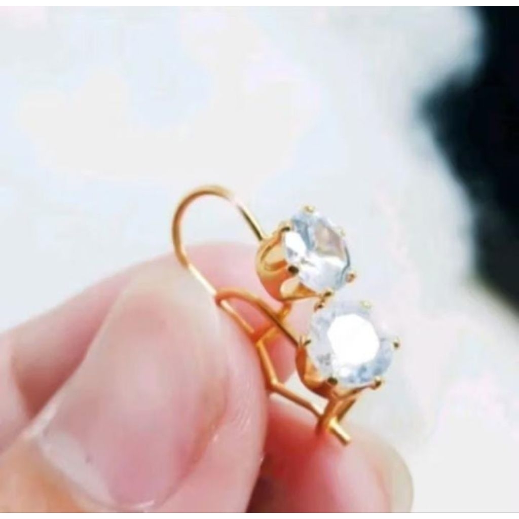ANTING DESY TITANIUM MATA SATU ANTING WANITA DEWASA