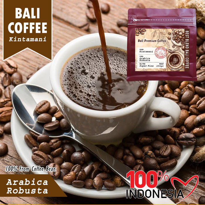 

Kopi Bubuk Asli Bali Khas Kintamani Super Blend Dijamin Premium Quality