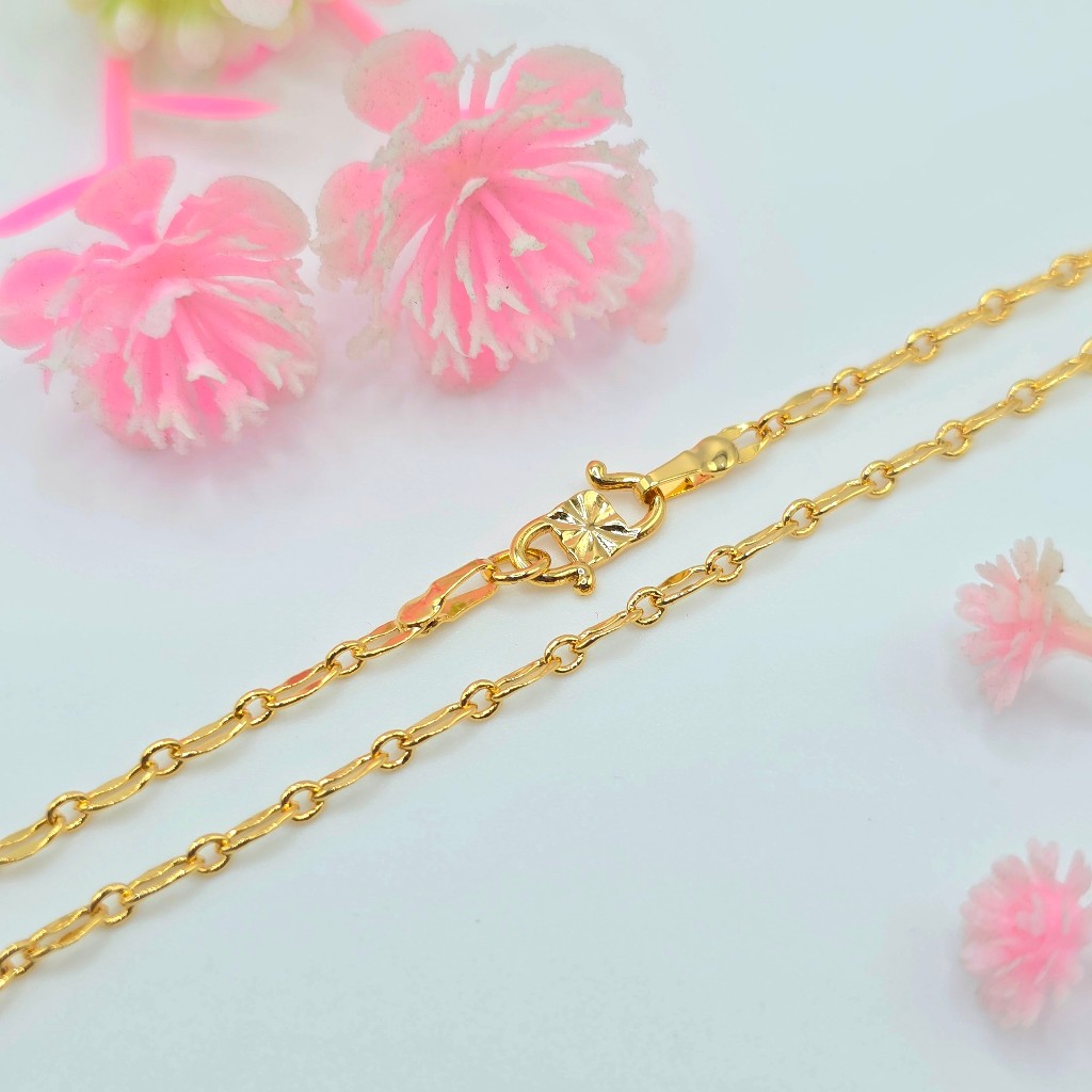 Kalung Lapis Emas Motif Rantai
