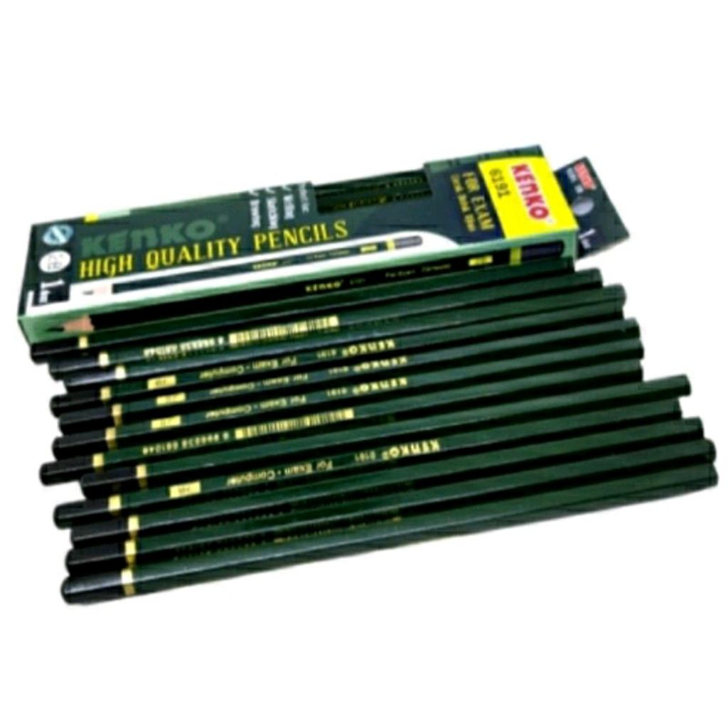 

PENSIL 2B KENKO 6191 (1Pack/isi 12Pcs)