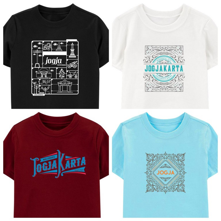 KAOS DEWASA JOGJA OLEH-OLEH WISATA KATUN COMBED 30s KJ 02