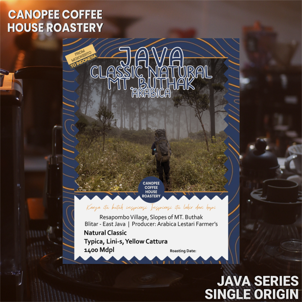 

Arabika "Gunung Buthak Classic Natural" - Roastbeans Single Origin Coffee