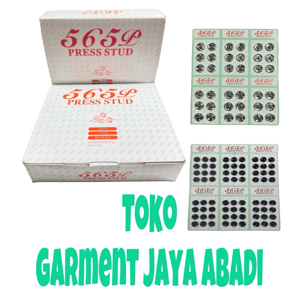 kancing cetet merek 565 #ANTI KARAT#/lembar