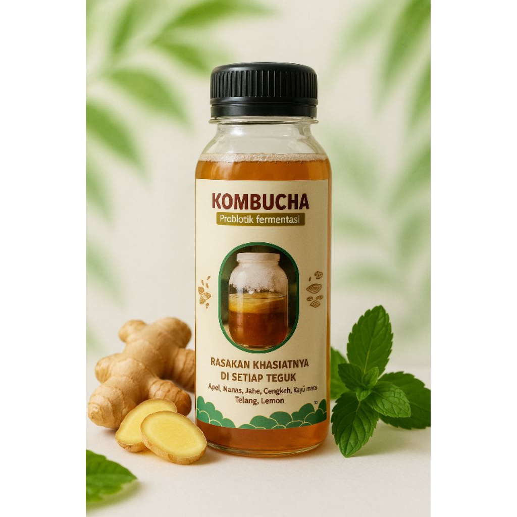 

Mitabuu kombucha JAHE/sehat alami