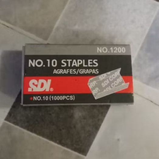 

Isi Staples ukuran kecil SDI .No 10