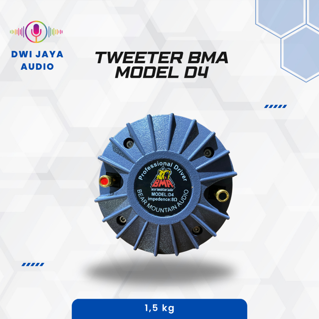 Driver Tweeter BMA Model D4 | Twiter BMA D4