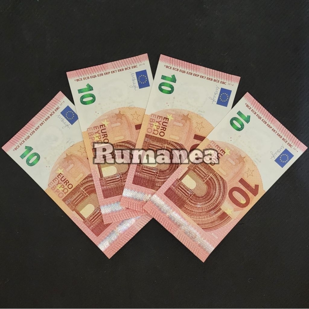 Euro Eropa Uang Asing Pecahan 10 Euro