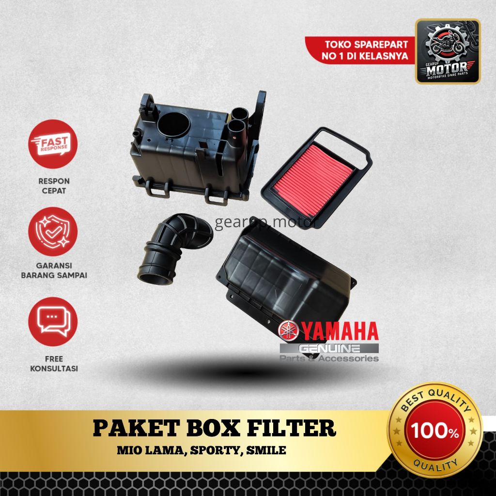 Paket Box Filter Set Mio Sporty