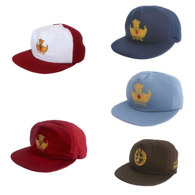 Topi Sekolah SD/SMP/SMA | Topi SD/SMP/SMA