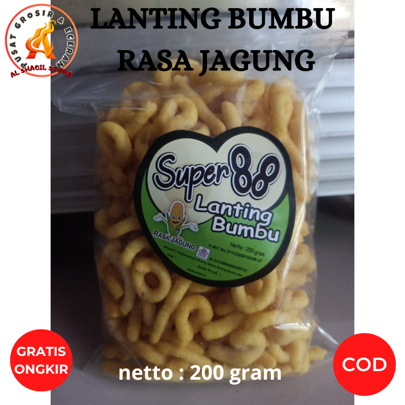 

Lanting Bumbu Rasa Jagung Asli Kebumen Klanting Singkong