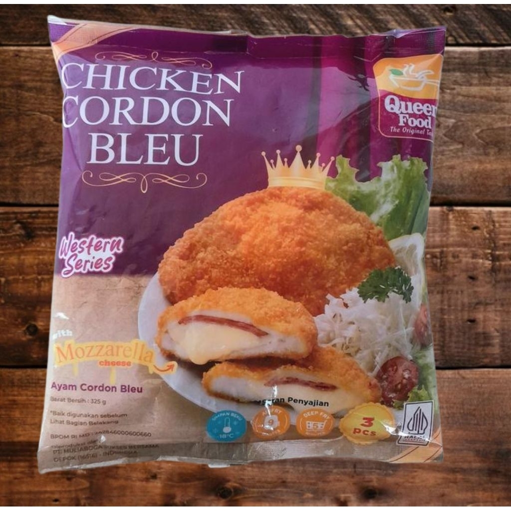 

QUEEN FOOD Cordon Bleu 3's