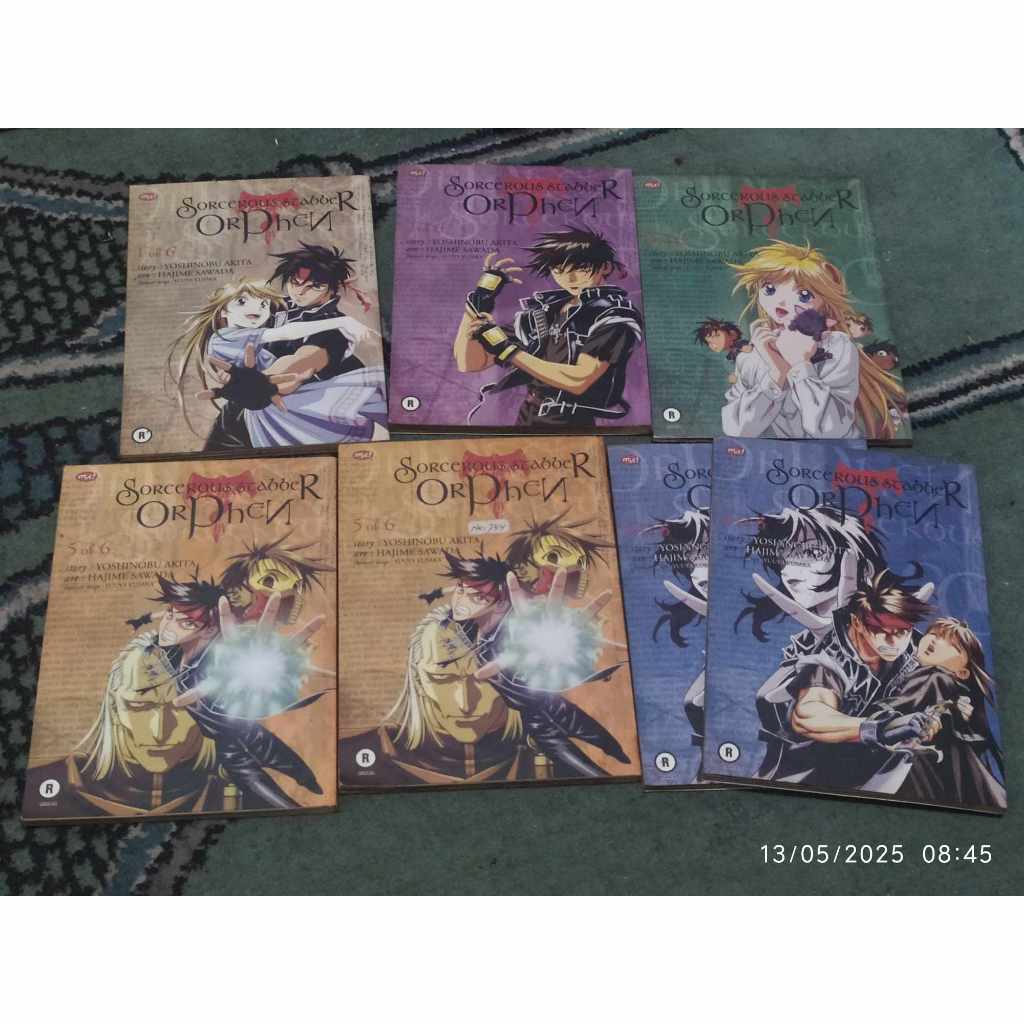 Manga Sorcerous Stabber Orphen
