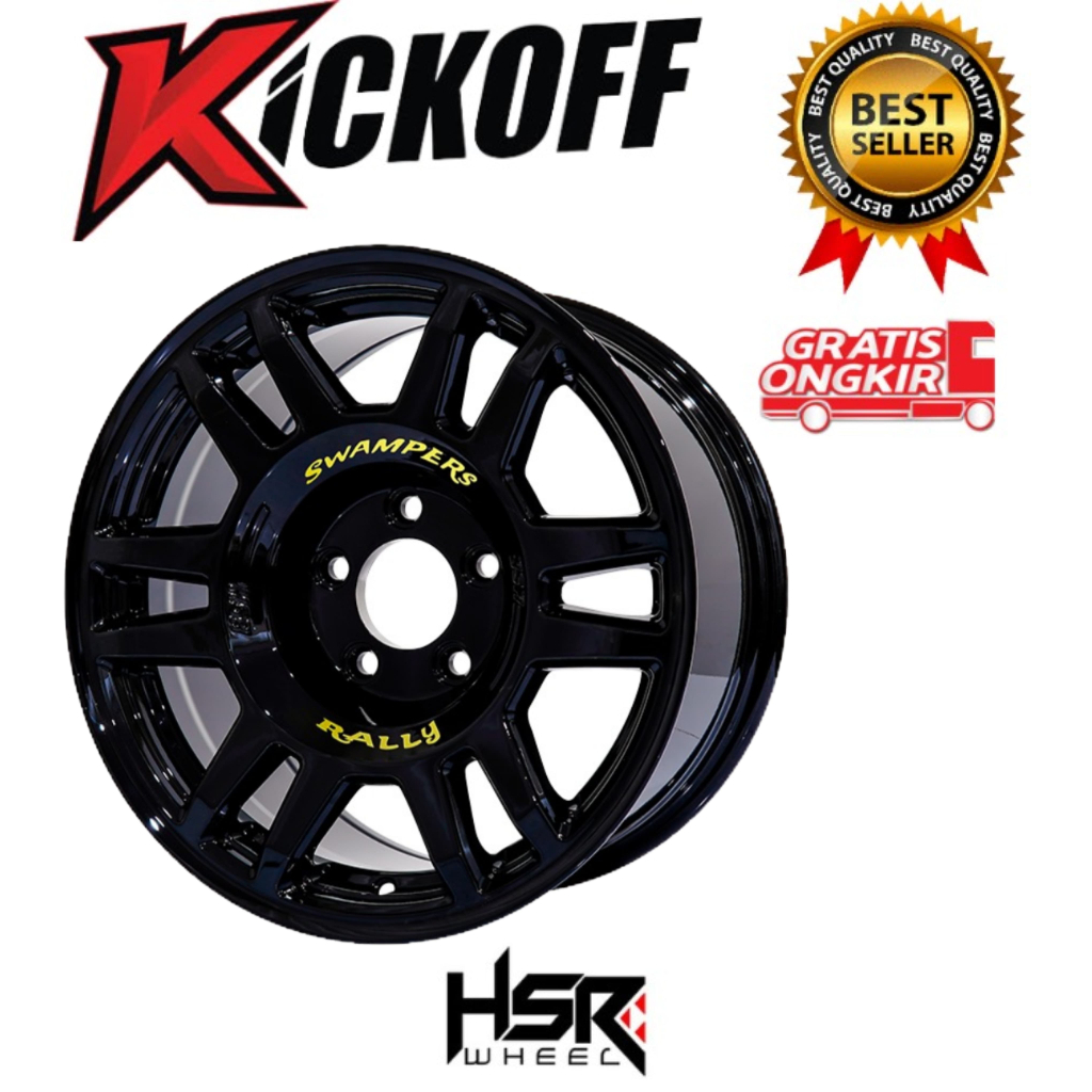 Velg Mobil Rush Terios Xpander Vitara Luxio Offroad Hsr SWAMPERS Ring 16 H5x114,3