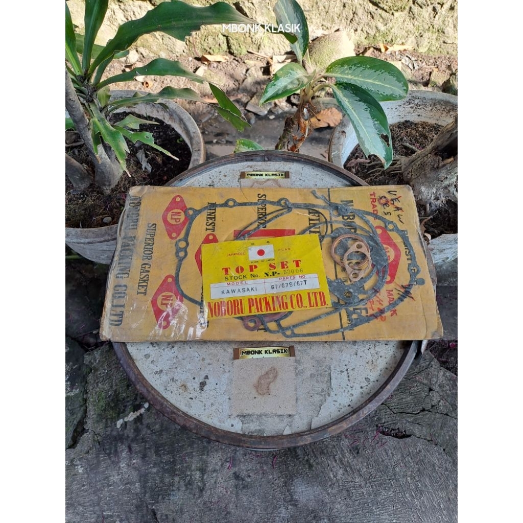 packing top set kawasaki g7 g7s g7t BARU packing top set gas ket kawasaki g7 g7s g7t perpak kawasaki